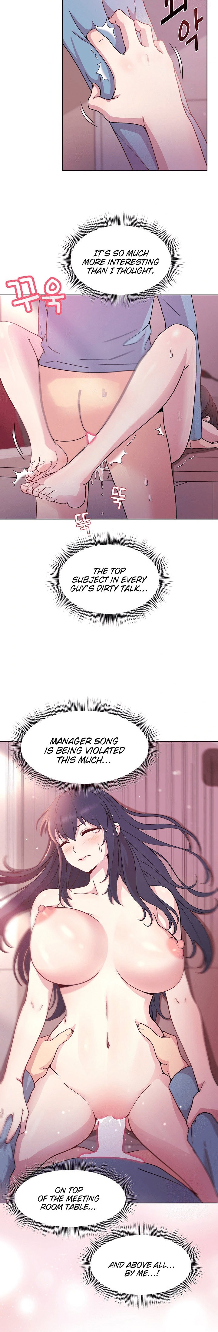 Playing a game with my Busty Manager Chapter 6 - Page 12