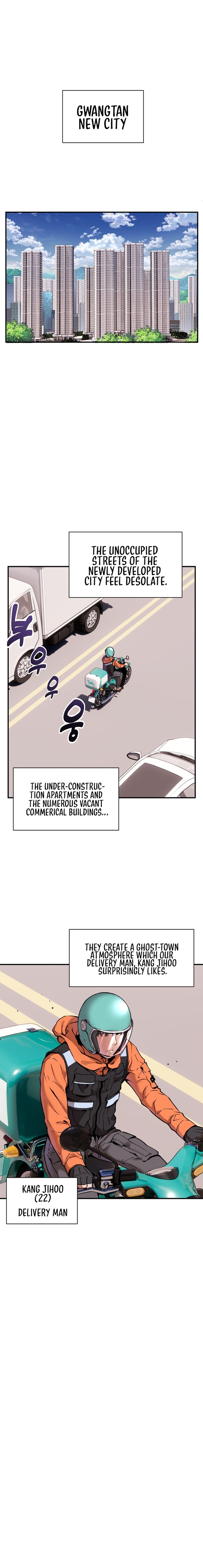 Driver in the New City Chapter 1 - Page 1