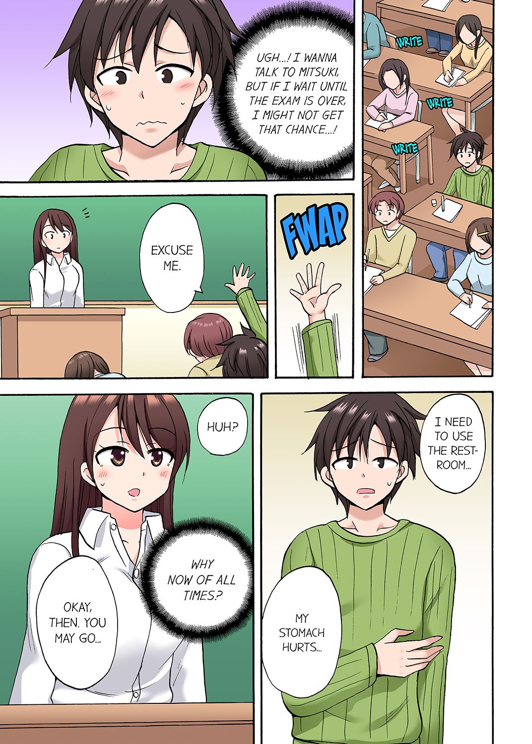 You Said Just the Tip… I Asked My Brother’s Girlfriend to Have Sex With Me Without a Condom!! Chapter 40 - Page 5