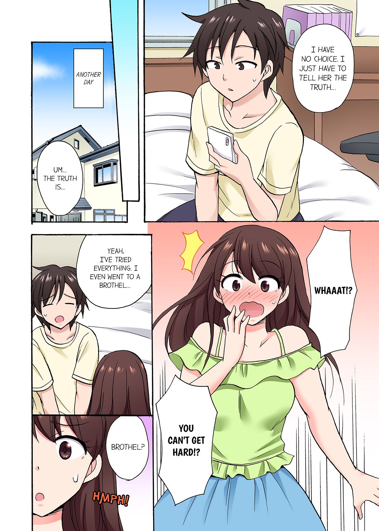 You Said Just the Tip… I Asked My Brother’s Girlfriend to Have Sex With Me Without a Condom!! Chapter 64 - Page 2