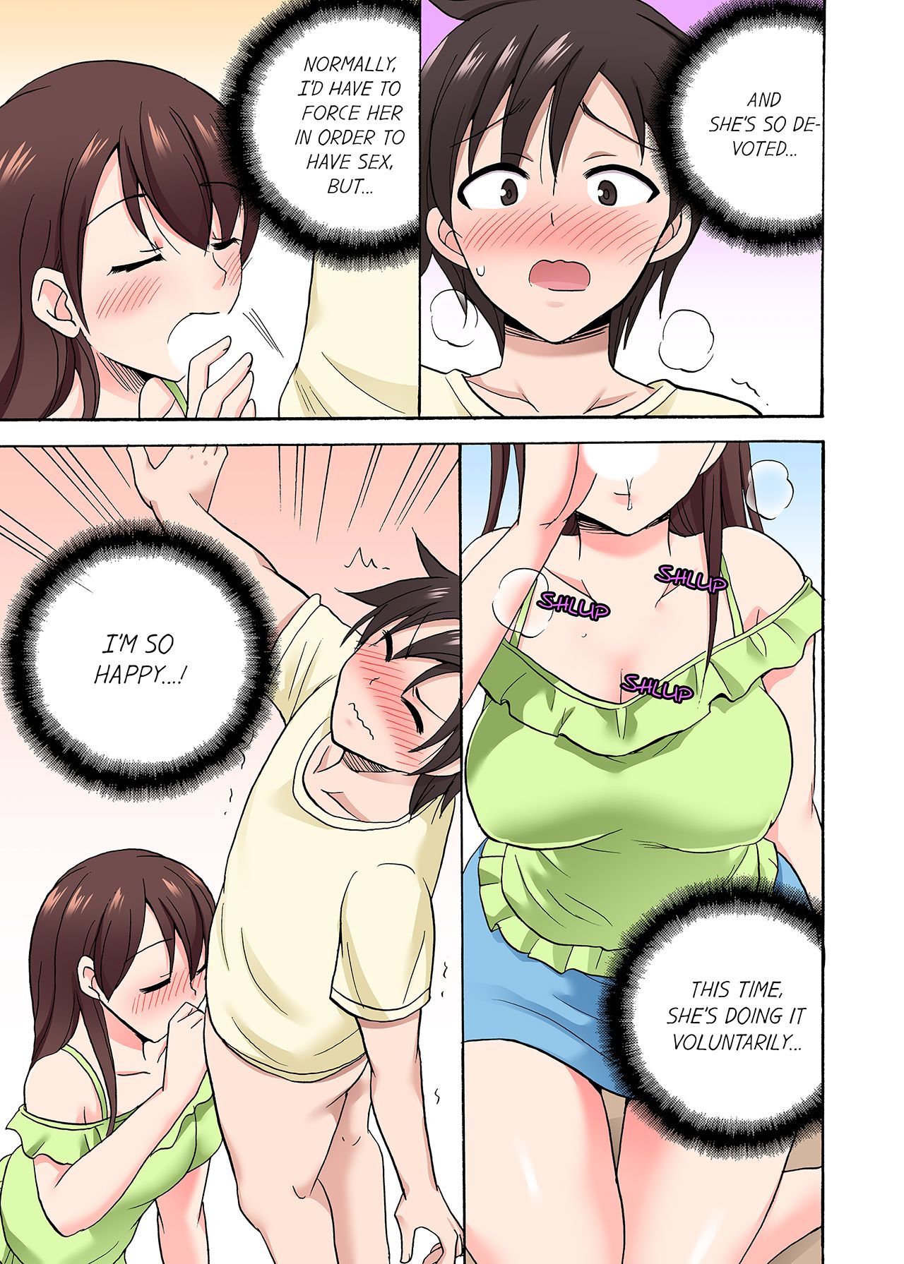 You Said Just the Tip… I Asked My Brother’s Girlfriend to Have Sex With Me Without a Condom!! Chapter 64 - Page 7